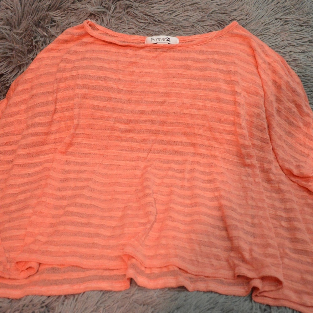 Orange Crop Top